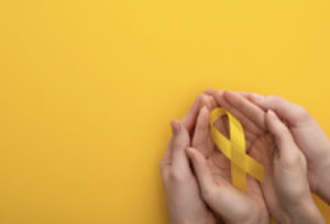 Gold ribbon childhood cancer