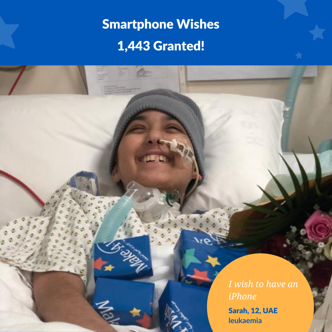 1443 smartphone wishes granted including Saarh