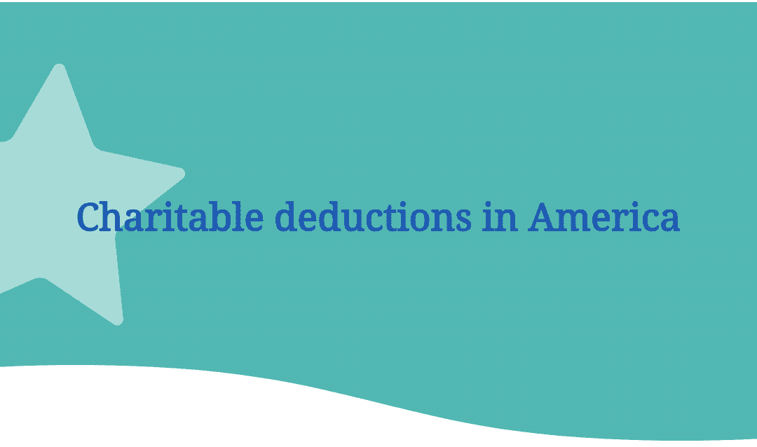 Charitable deductions in America