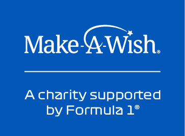 Make-A-Wish and F1 logo