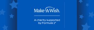 Makw-A-Wish International logo and F1 logo